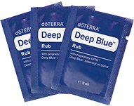 Deep Blue Rub Samples