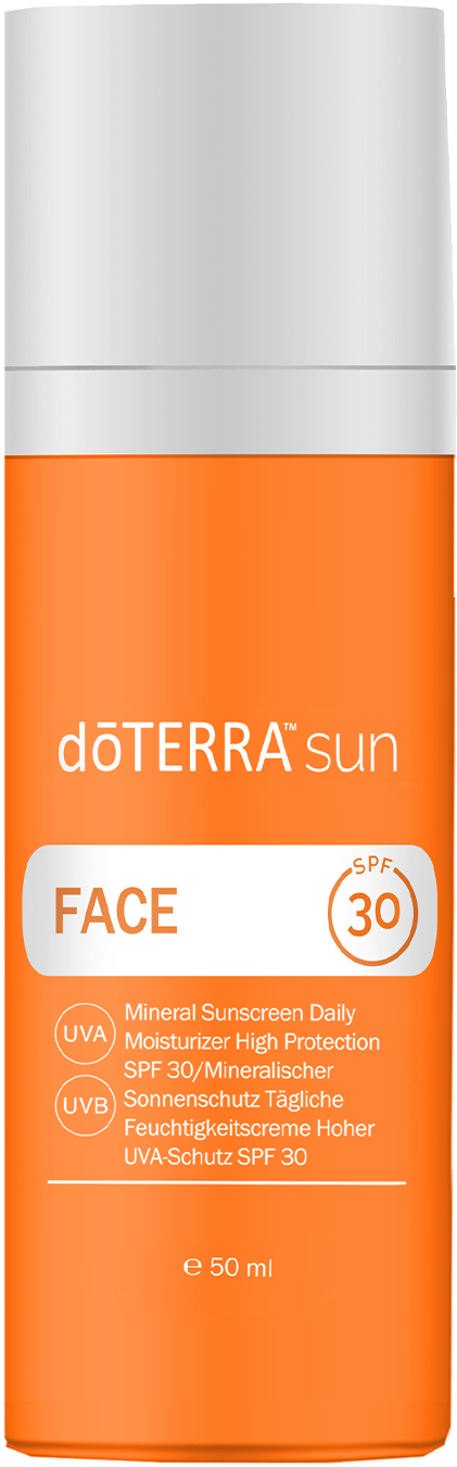 Mineralny przeciwsłoneczny krem nawilżający do twarzy na co dzień dōTERRA™ sun