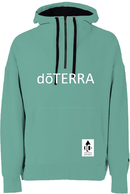 Mint Green Unisex Hoodie Small