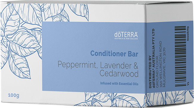 Peppermint, Lavender & Cedarwood Conditioner Bar