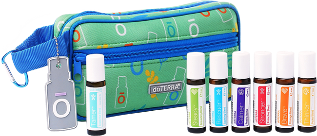 doterra kids collection touch blends with carry case