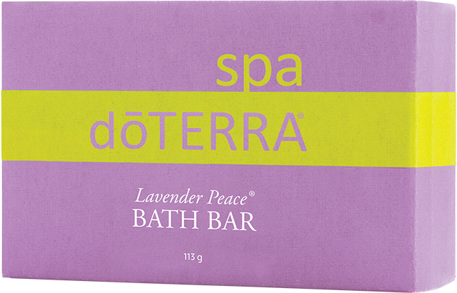 doterra spa lavender peace bath bar
